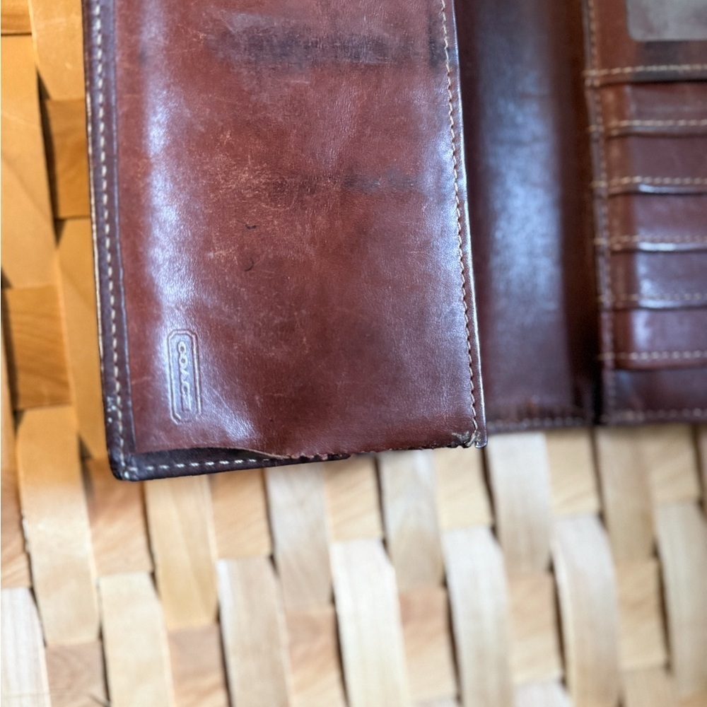 Coach Vintage 90s Sheridan Kisslock Wallet - Picture 4 of 5